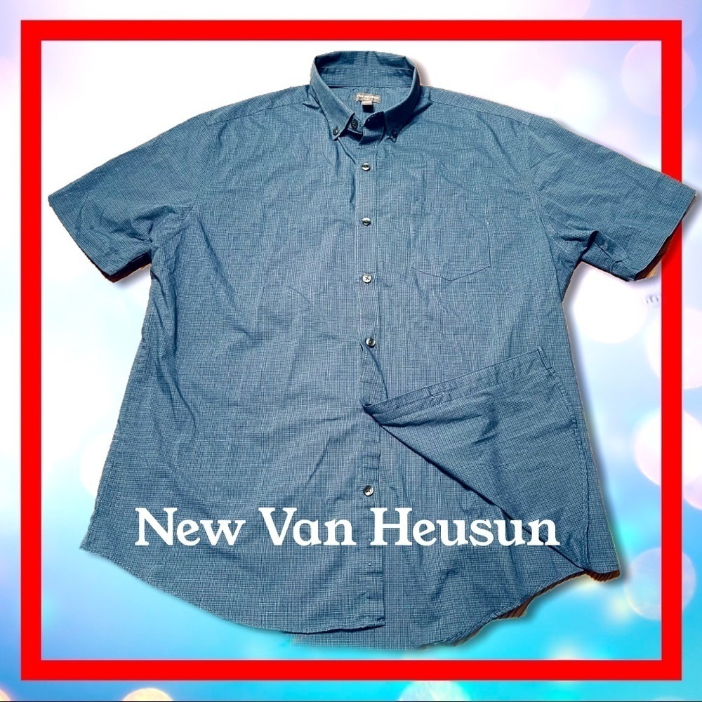 NWOT VAN HEUSEN SHORT SLEEVE E2594